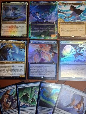 Magic: The Gathering ~ Avatar: The Last Airbender ~ Katara Collector Rare Bundle